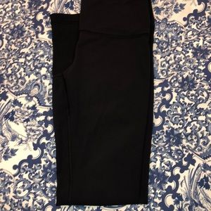 Black Lululemon leggins full length